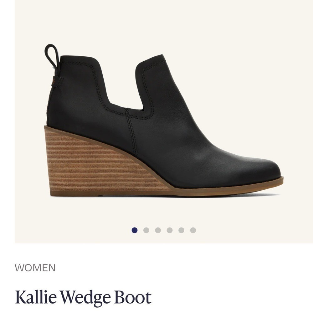Tom's Kallie boot size 7‎